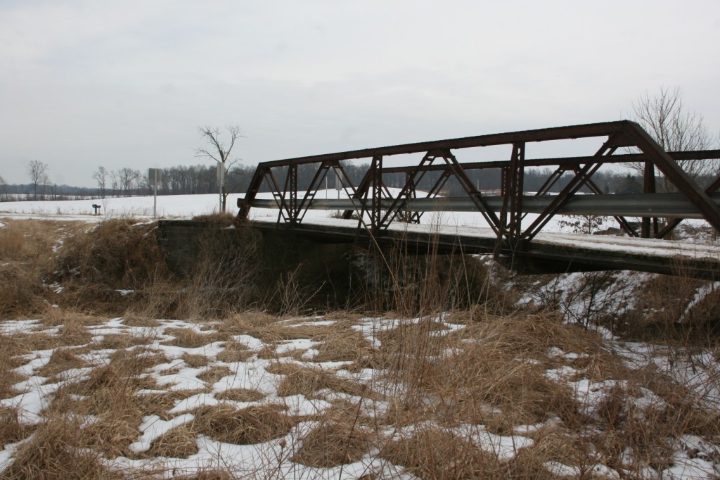 60' long truss bridge