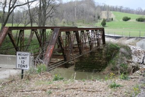 85' pony truss bridge