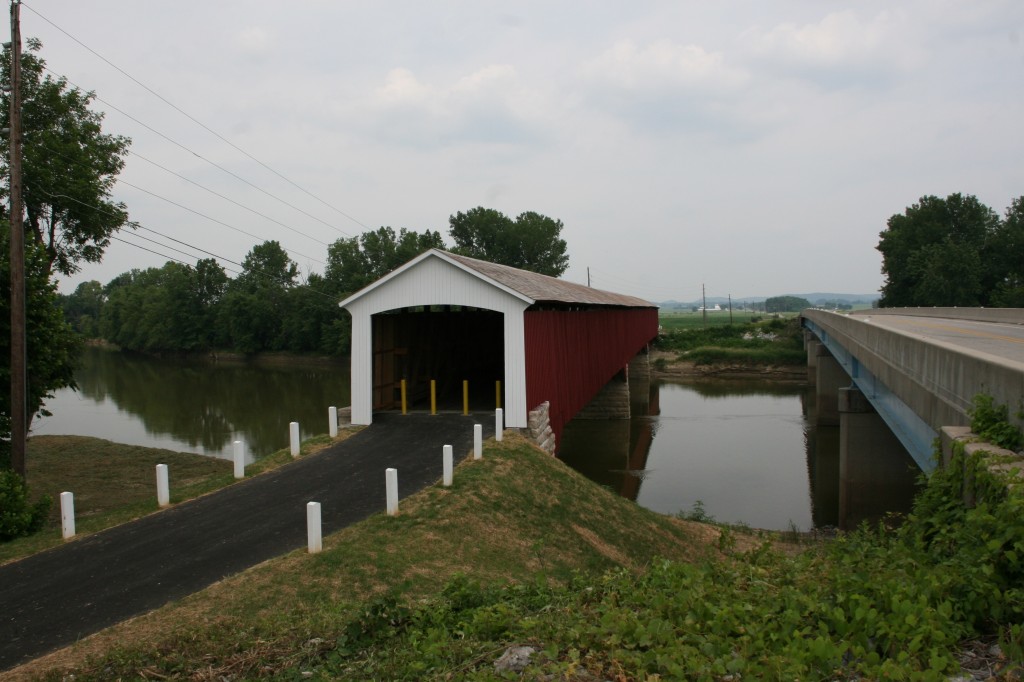 The Medora Covered Bridge: The longest historic covered bridge in the U.S.