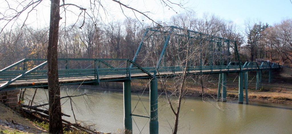 5 span truss bridge 